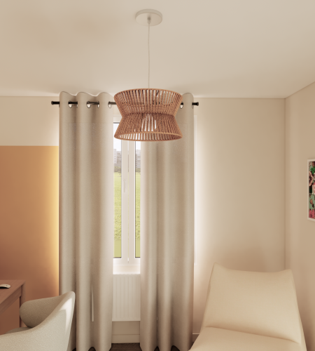 Projet 3D de décoration intérieure d'une maison