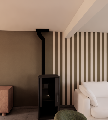 Projet 3D de décoration intérieure d'une maison à Landerneau
