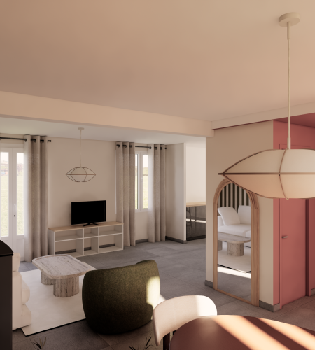 Projet 3D - salon